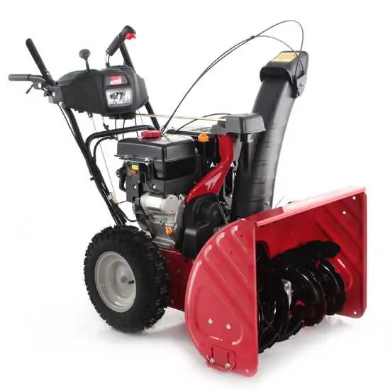 Verstellbarer MTD OPTIMA ME 66 - Benzin-Schneefräse - SnowThorX 80