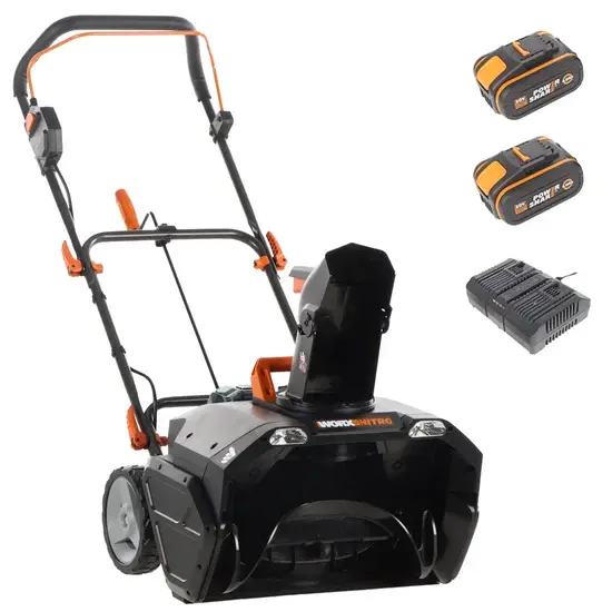 Zubehör-Set Worx Nitro WG471E - Akku-Schneefräse - 40V - 2x 4Ah