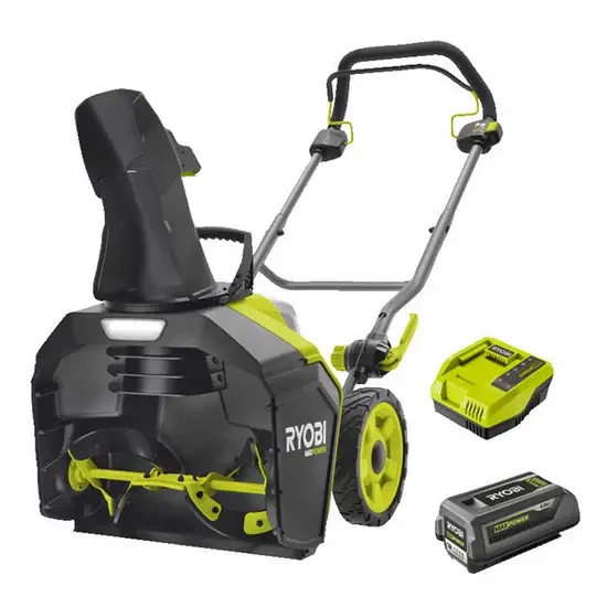 Adapter Ryobi RY36STX45A-140 - Akku-Schneefräse - MAX POWER 36V 4Ah