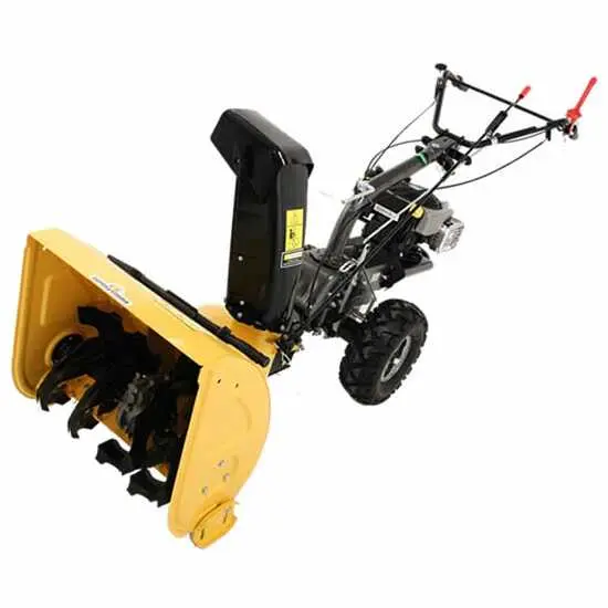 Eurosystems TM 70 RB EVO - Benzin-Schneefräse - B&S 850 E I/C Schutz für Frässchnecke und Gehäuse
