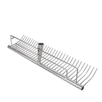 Idealspaten - Rasenrechen 32 Zinken Arbeitsbreite 600mm mit ergonomischem T-Griff