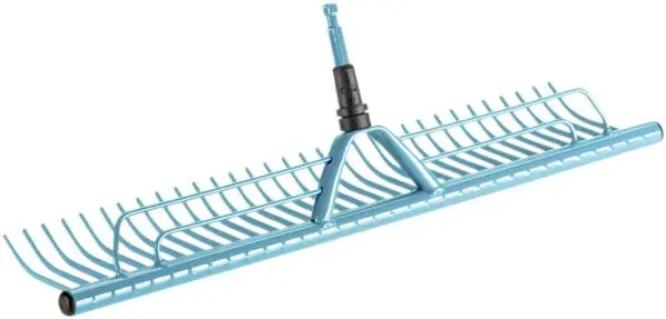 Rasenrechen 3381-20 60 cm Gardena Combisystem für Hausbesitzer und Handwerker