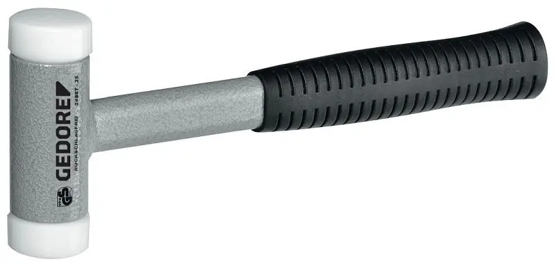 GEDORE Rückschlagfreier Schonhammer Stahlrohrstiel 60 mm 8829330