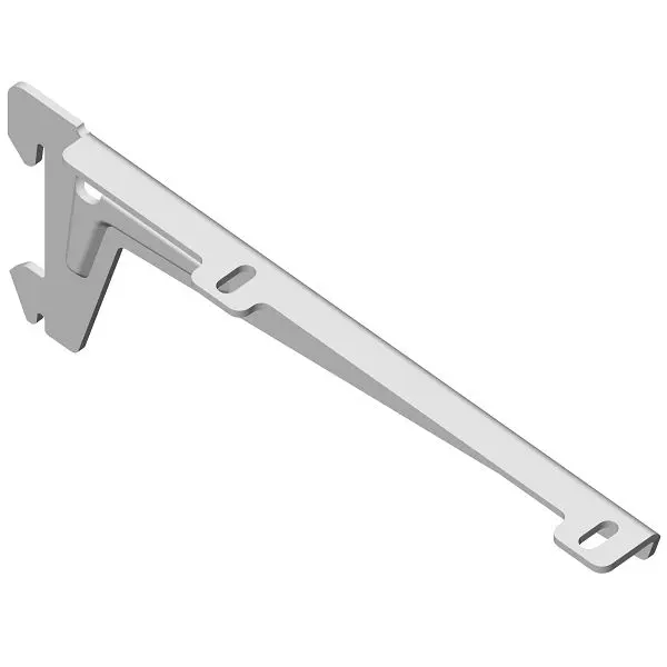 Element System Winkelträger MIT CLIP Links und Rechts LOSE 180 mm WEISS VE: 10 Paare 10300-00019