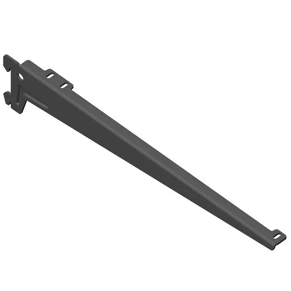 Element System Winkelträger MIT CLIP Links und Rechts LOSE 380 mm SCHWARZ VE: 10 Paare 10300-00048