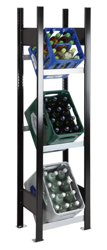 Schulte Zusatzebene für Getränkekistenregal 400 x 300 silber 37004