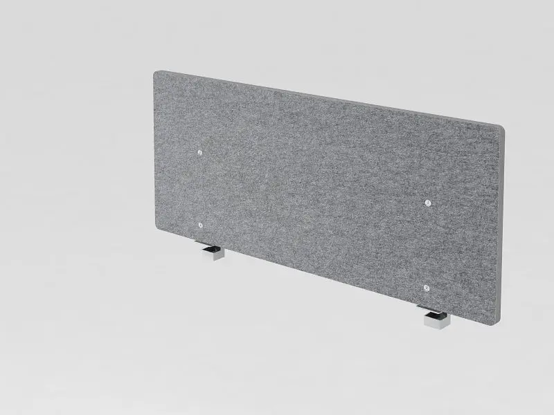 Hammerbacher Akustik-Trennwand 120cm grau-meliert 1195x27/5x50 cm (BxTxH) VARW12/5