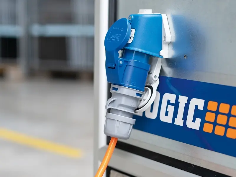 LogicLine Anschluss 230V angepasst für alle LogicLine Boxen - außer Unterflurbox 105623