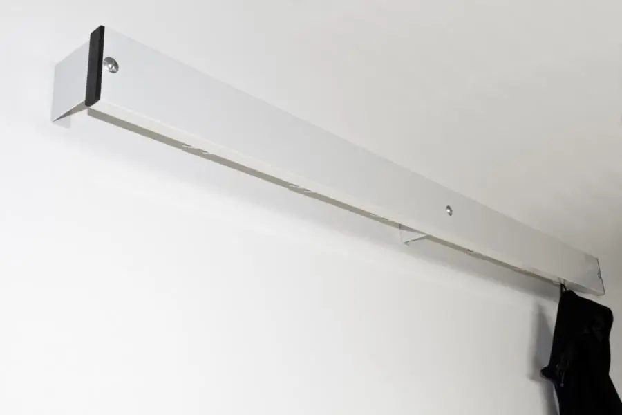 SYPRO Hakenleiste 150 Alu/Stahl lichtgrau 1315392