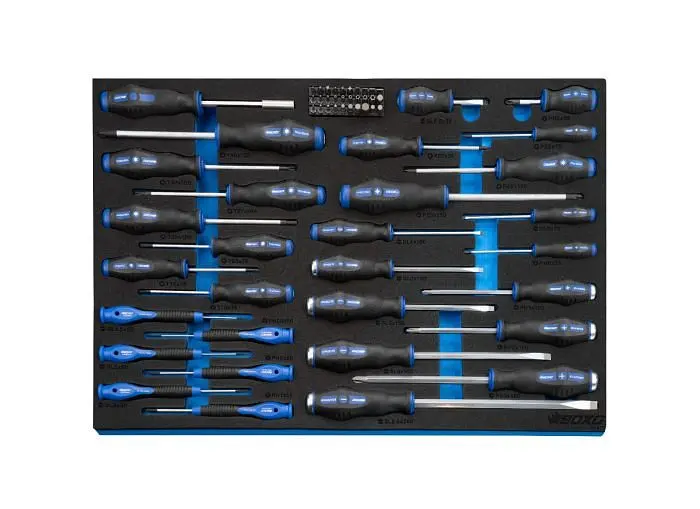 Boxo Schraubenziehersatz EVA Einlage 60-teilig BX673