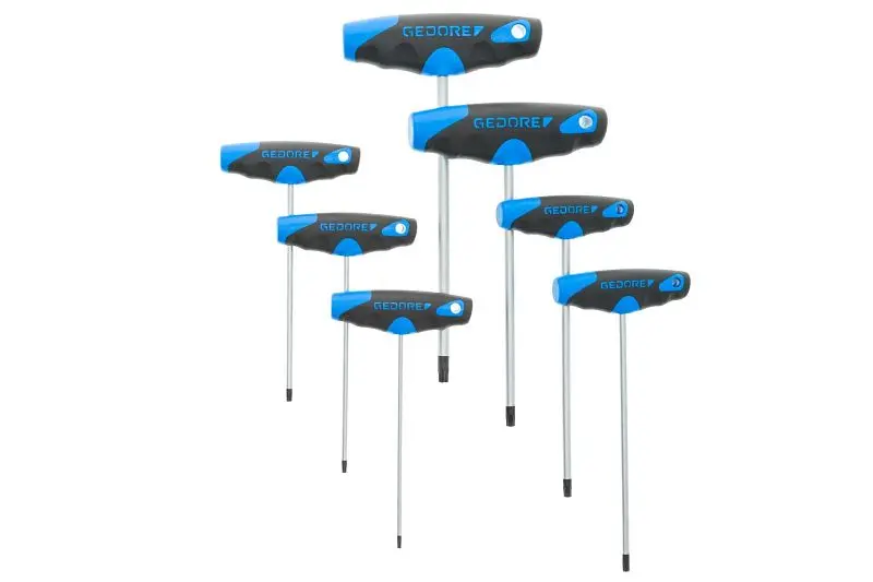 GEDORE Schraubenzieher-Satz 7-teilig TORX T-Handhabung 3037401