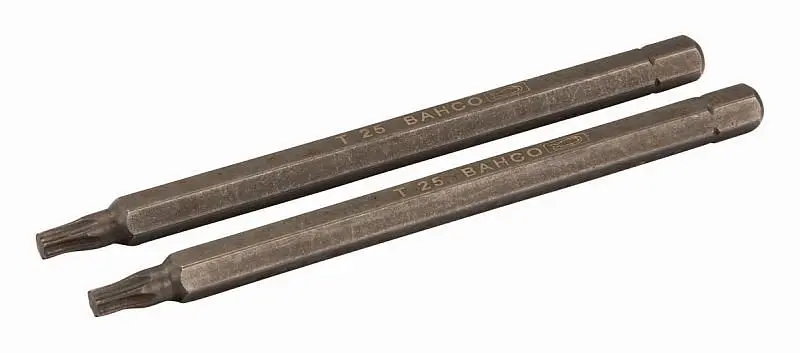 Bahco 2 1/4" Sechskantklingen 100 mm Torx® T 10 8910-2P