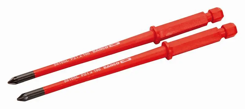 Bahco 2 schmale Wechselklingen isoliert PZ 1 100 mm 8810SL-2P