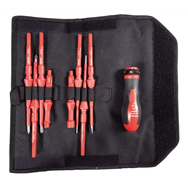 Haupa 10-teiliges Wechselklingen VDE Set PZ 102000/PZ-1