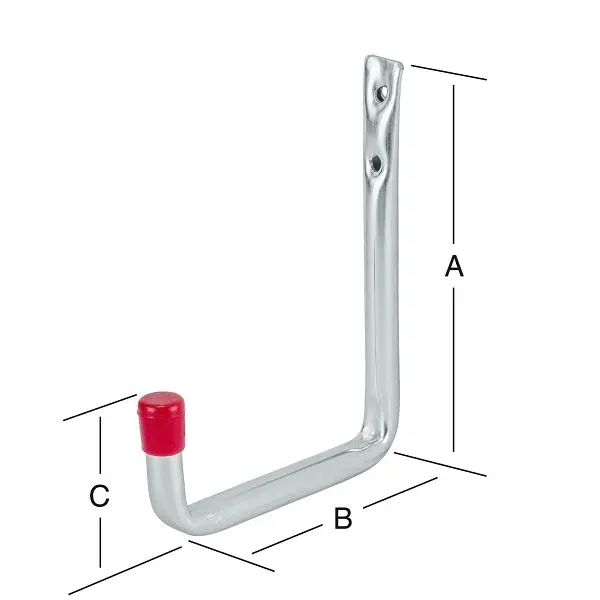Vormann Wandhaken U-Form 120 x 82 x 41 mm verzinkt 001450002Z