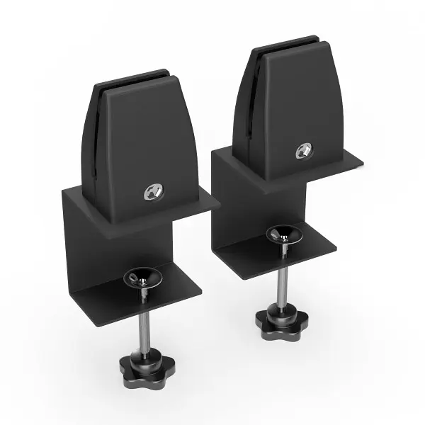 BMB Tischklemmen 2x SOLIDO XL schwarz 308 123009