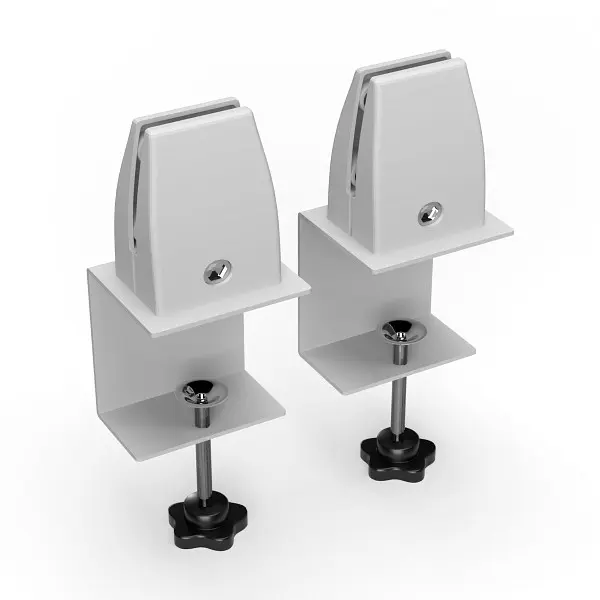 BMB Tischklemmen 2x SOLIDO XL silber 308 123016