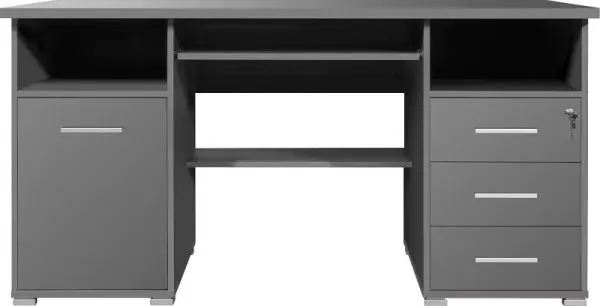 GERMANIA Schreibtisch 0484 Anthrazit 0484-58