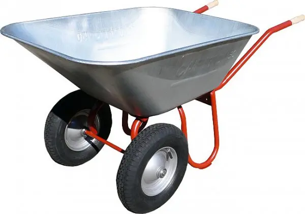 Capito Profi-Zweiradkarre "DUO 150" LUKU montiert 150 Liter 12903