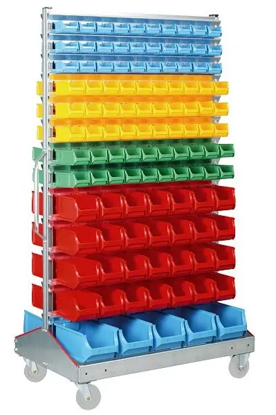 Allit ProfiPlus Depot Stapelsichtbox-Fahrregal >RHD< 226 Masse: 13327 Gramm 455920