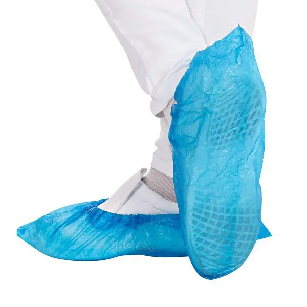 Hygostar Überschuhe blau CPE 41 x 15 cm VE: 2000 Stück 2850
