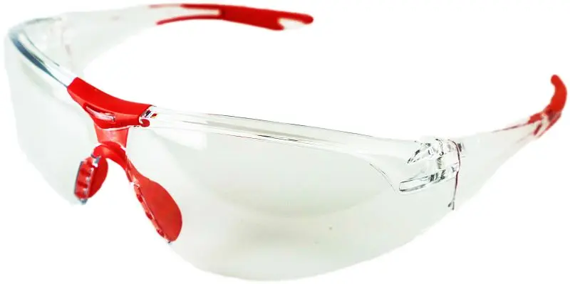 Artilux Arty 270 rot (Fassung) / klar (Glas) Sicherheitbrille VE: 20 Stück 11116