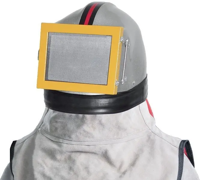 Eurorubber ESH2-O Strahlhelm (druckluftbetrieben - Luftbedarf 200 l/min.) G550085-S