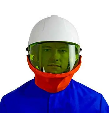 Lemp Elektrikerschutzhelm mit Gesichtsschutzschirm 7kA 662555