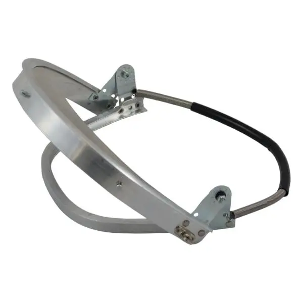 AschuA Alu-Helmhantikerung für Kapselgehörschutz angepasst für Voss INTEX INAP PCG mit Schaumstoffdichtung GFKHH008-3 KGS