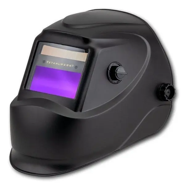 STAHLWERK Volgeräuschvollomatik Schweißhelm STAHLWERK ST-450R schwarz matt 5347