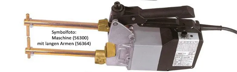 ELMAG Punktschweisszange 2 kVA Modell 7900 (Paketset) handbetätigt (maximale 2+2mm) 400 Volt mit Timer und 1 Paar Arme mi...