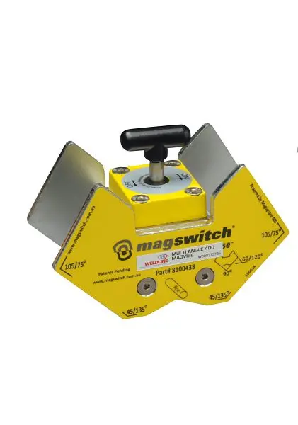 Magswitch Magnet-Schweißwinkel Multi Winkel 400 MV 45°/135° 60°/120° 75°/105° &amp; 90° Hantikekraft 178 kg &a...