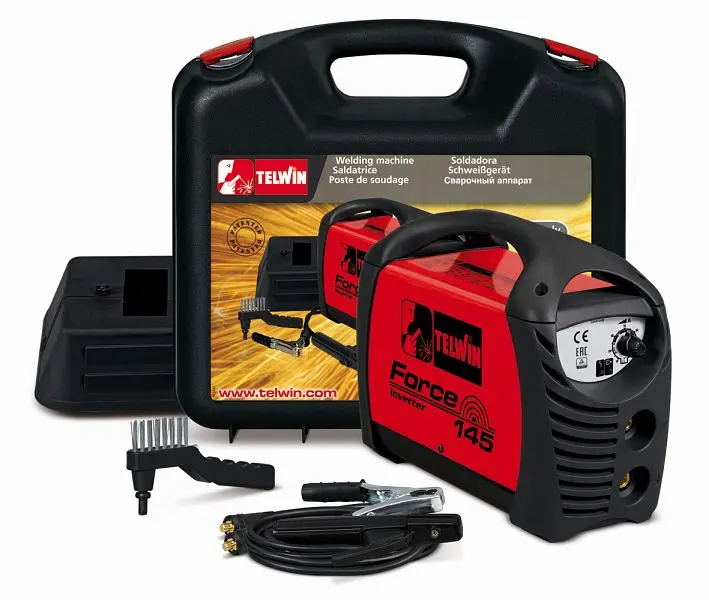 Telwin FORCE 165 Inverter Schweißgerät Kunstoffkoffer 230 V 815857