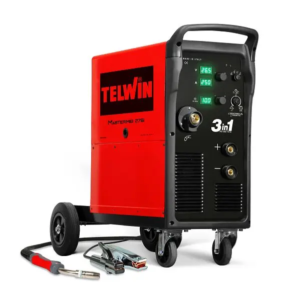 Telwin Mehrprozess-Schweißmaschine mit Invertertechnik MASTERMIG 275i 400V 816196