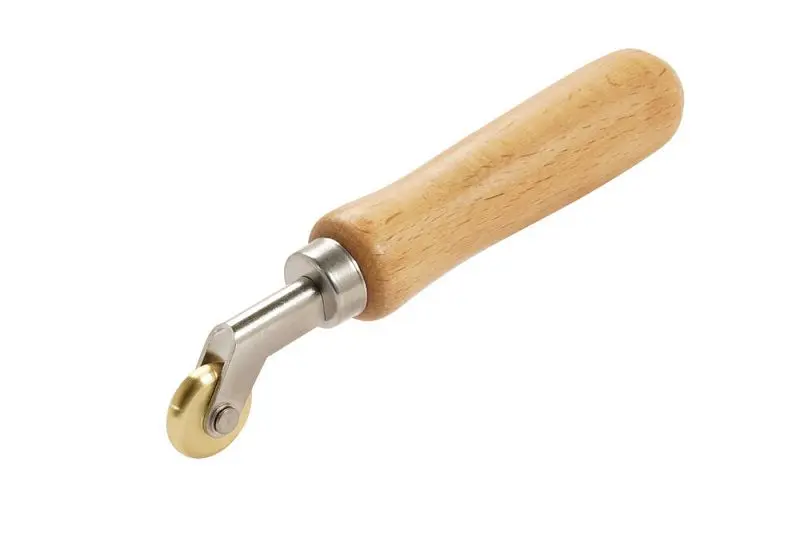 Weldy Andrückrolle (Messing) 4mm mit körpergerechten Handhabung 135.750