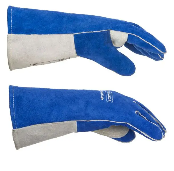 ELMAG 5-Finger-Schweißerhandschuhe WELDAS 10-2087 XL MIG/MAG/MMA aus Spantik-Rindsleder Länge: 35 cm Grösse 9 5 (1 Paar...