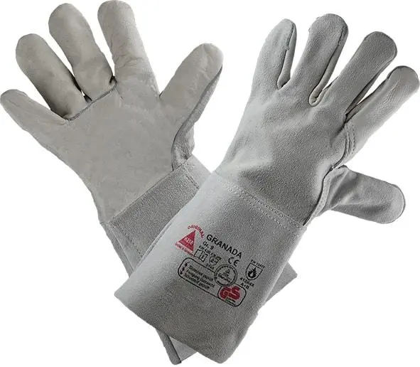 Hase Safety GRANADA-long 5-Fg.-Schutzshandschuhe für Schweisser Grösse: 8 VE: 6 Paar 100335-8