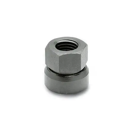 Ganter Sechskantmuttern mit Kugelpfanne (GN 347-17-M8) VE: 10 Stück 347-17-M8