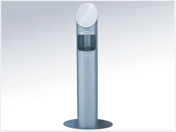 URIMAT Desinfektionssäule mit Standfuß aus Edelstahl 65310