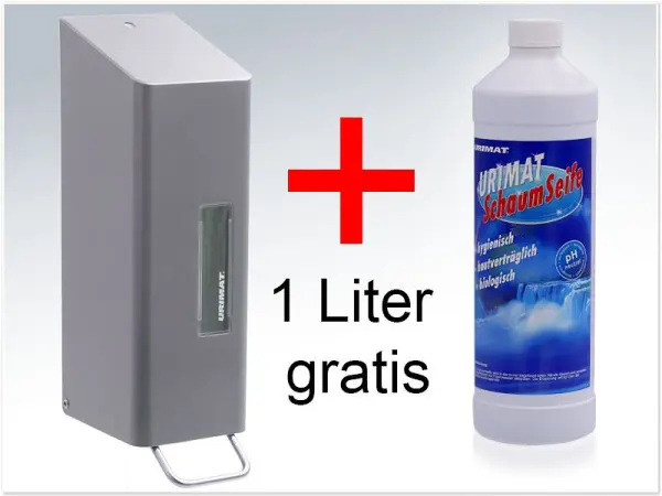 URIMAT Hygienespender für Schaumseife aus Edelstahl 1420913