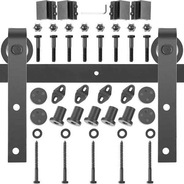 VEVOR Schiebetürsystem 183 cm 150 kg Tragfähigkeit maximale 915 cm Türbreite HDGCDGSMDJ6FTR62WV0