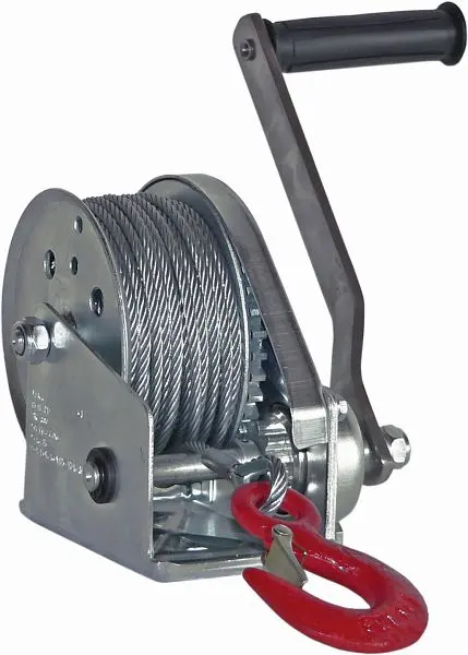 Planeta Handbremswinde BHW-2600 mit Seil und Haken H30043