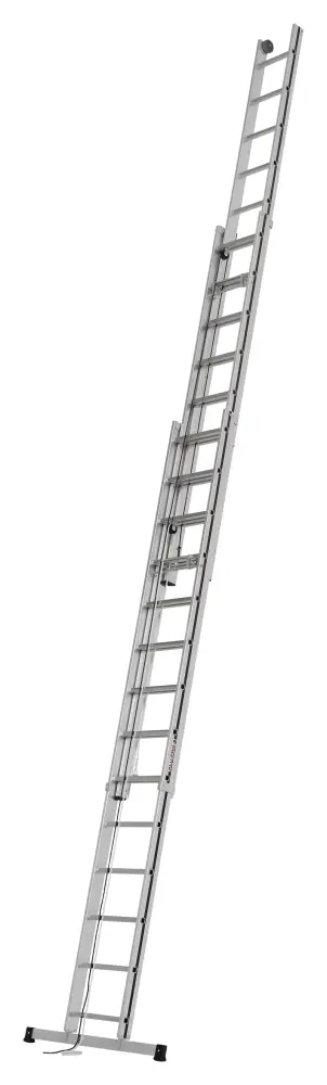 ALU-PRO Seilzugleiter dreiteilig 3x14 Sprossen Länge eingefahren 403 m / ausgefahren 935 m 7006142
