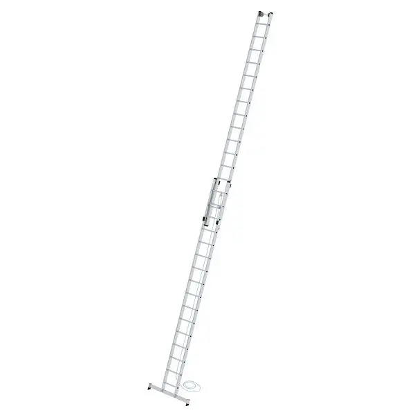 Munk Günzburger Steigtechnik Sprossen-Seilzugleiter 2-teilig mit nivello-Traverse 2x16 Sprossen 021316