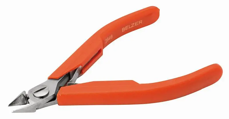 Belzer Elektronik Seitenschneider Micro 110 mm mit Klemmfeder 2646 K