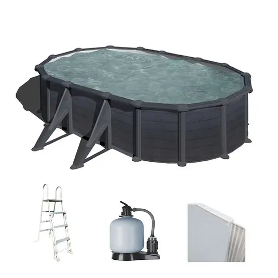 Gre Granada Ovalbecken 500x300x132cm - Stahlwandpool