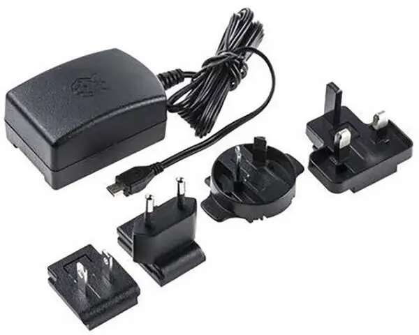 Raspberry Pi® T5989DV Steckernetzteil, Festspannung Passend für (Entwicklungskits): Raspberry Pi Ausgangsstrom (max.) 25