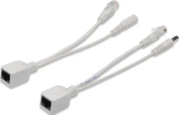 Robustes Profi- Digitus DN-95001 PoE Kabelset (Splitter + Injector) 10 / 100 MBit/s Passiv