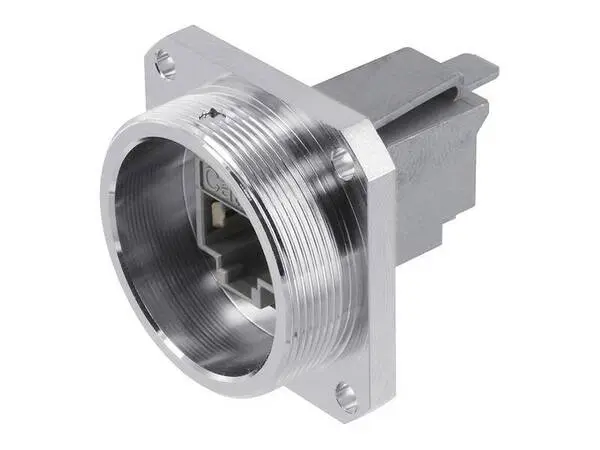 Stromerzeuger-Zubehör- Telegärtner 100007381 TOC Flanschset IP68 100007381 RJ45 Flanscheinsatz Metall 1 St.