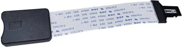 Stromverteiler- Radxa Kabelsatz [1x MicroSD-Stecker - 1x SD-Karten-Slot] Weiß